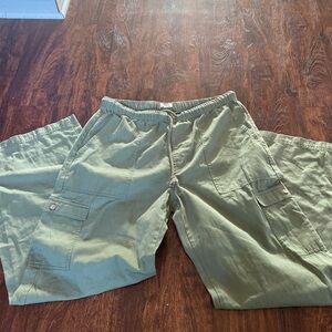 cute army color roxy pants